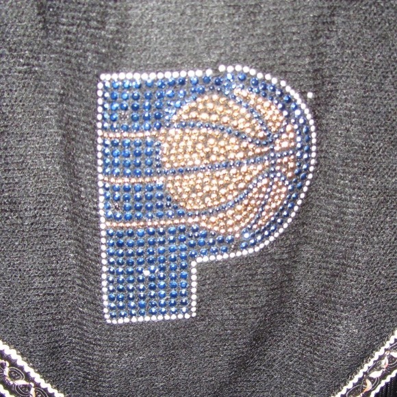 NBA Indiana Pacers Beaded Fringe Shawl - Picture 3 of 5